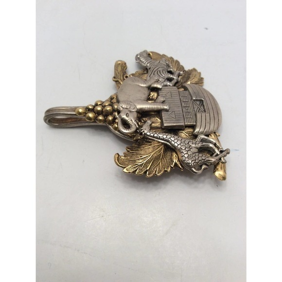 Noah’s Ark on Hermès (Mercury) Stamped Spoon Pendant - Picture 10 of 11